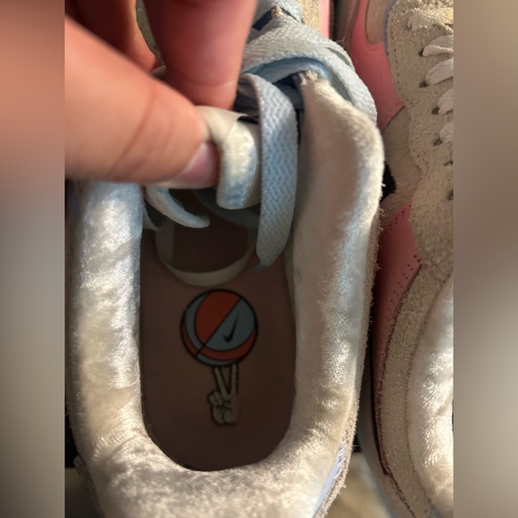 Nike Air Force 1 Shadow “Hoops Pack” – Medium Soft Pink Women Size 9 - Picture 5 of 6